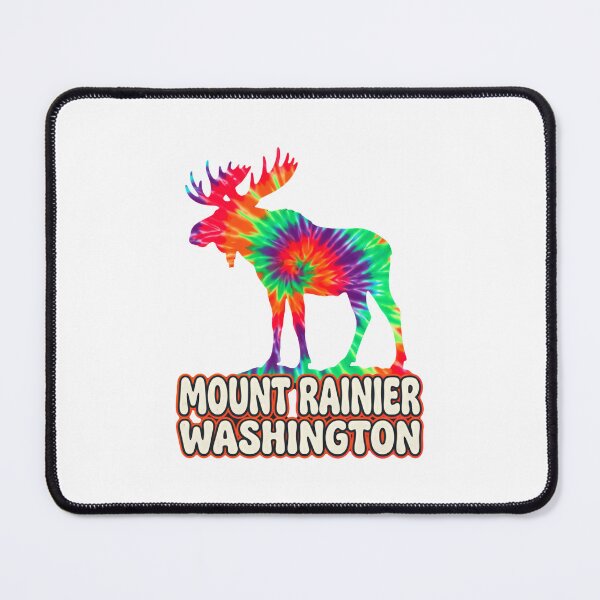 Item preview, Mount Rainier Washington Moose National Park Souvenir designed and sold by Simsimah26Parks.