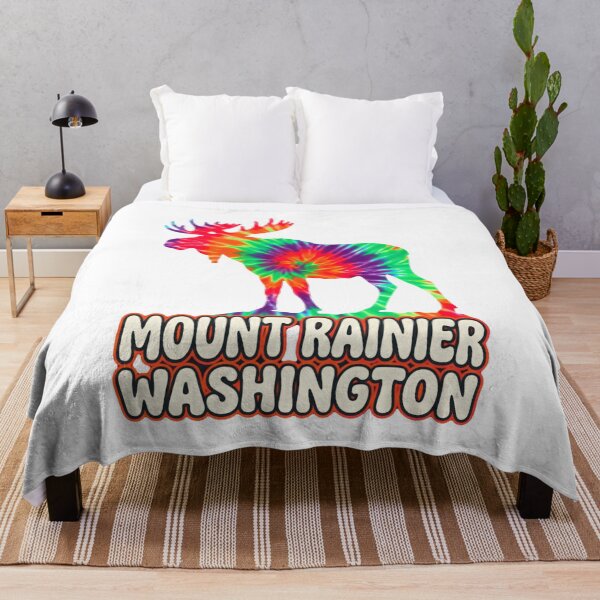 Item preview, Mount Rainier Washington Moose National Park Souvenir designed and sold by Simsimah26Parks.