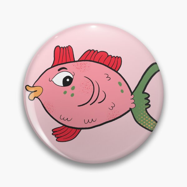 Item preview, Pipples the Tropical Fish designed and sold by yellowflowerhut.