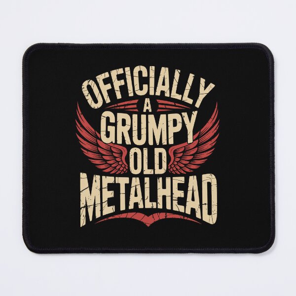 Item preview, Officially a Grumpy Old Metalhead Funny Metal Fan Birthday Gift designed and sold by Say It With Ink.