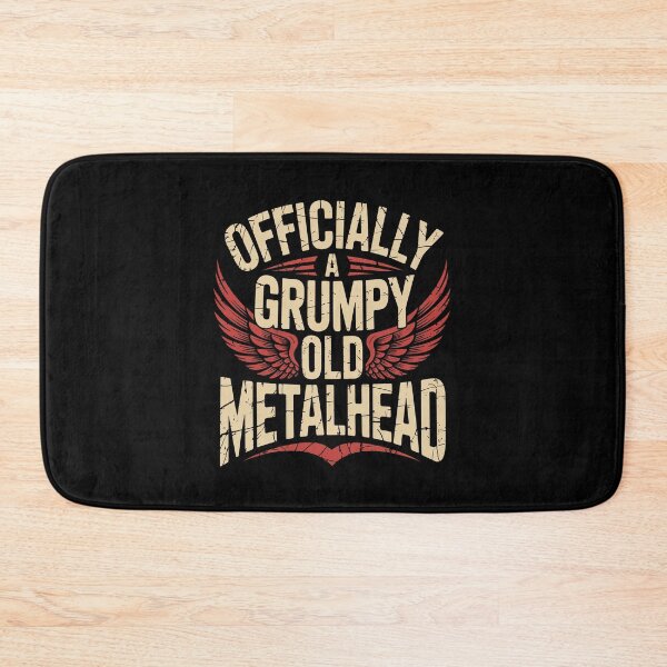 Item preview, Officially a Grumpy Old Metalhead Funny Metal Fan Birthday Gift designed and sold by Say It With Ink.