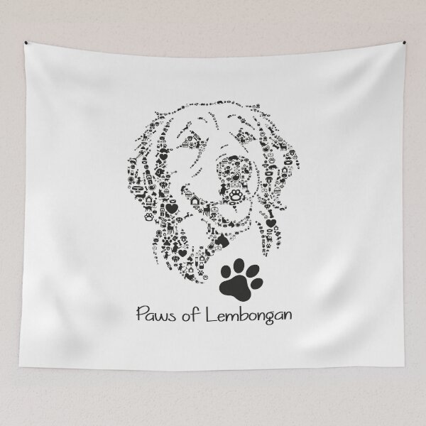 Item preview, PAWS of Lembongan - Animal Rescue Tee - Golden Retriever - BK designed and sold by maroosh2026.