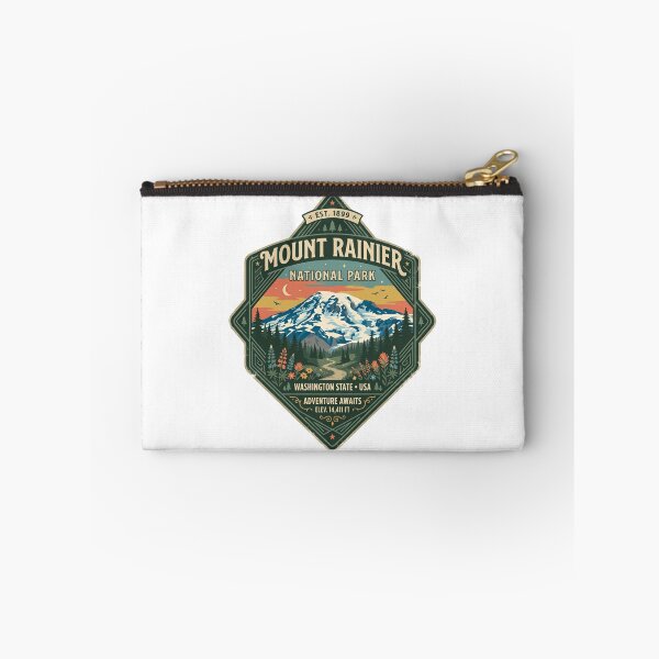 Item preview, Mount Rainier National Park Washington State USA Adventure Awaits Est 1899 Elev 14411 Ft Mountain Hiking Travel designed and sold by Simsimah26Parks.