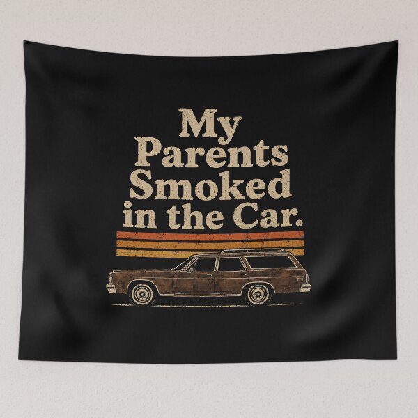 Item preview, My Parents Smoked in The Car  designed and sold by zoes-ink.