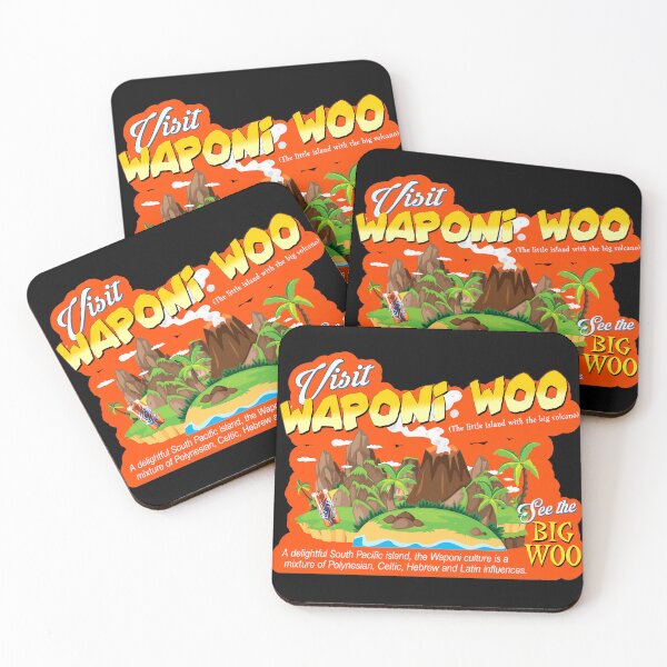 Item preview, Visit Waponi Woo From Joe Vs The Volcano Funny designed and sold by NoThoughtsCat.