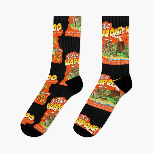 Item preview, Visit Waponi Woo From Joe Vs The Volcano Funny designed and sold by NoThoughtsCat.