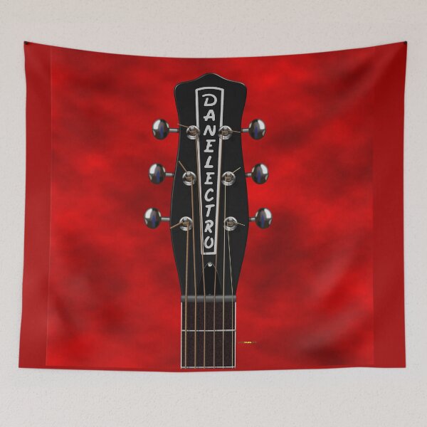 Item preview, GUITAR HEADSTOCK ART - DANELECTRO '59 RESONATOR designed and sold by WOOFANG.