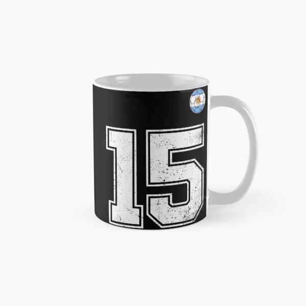 Item preview, Number 15 Argentina Flag Football Fan designed and sold by RoyesButler.