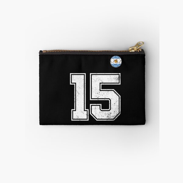 Item preview, Number 15 Argentina Flag Football Fan designed and sold by RoyesButler.