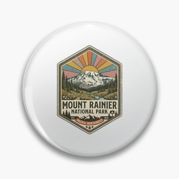 Item preview, Mount Rainier National Park Pacific Northwest Hiking Adventure designed and sold by Simsimah26Parks.