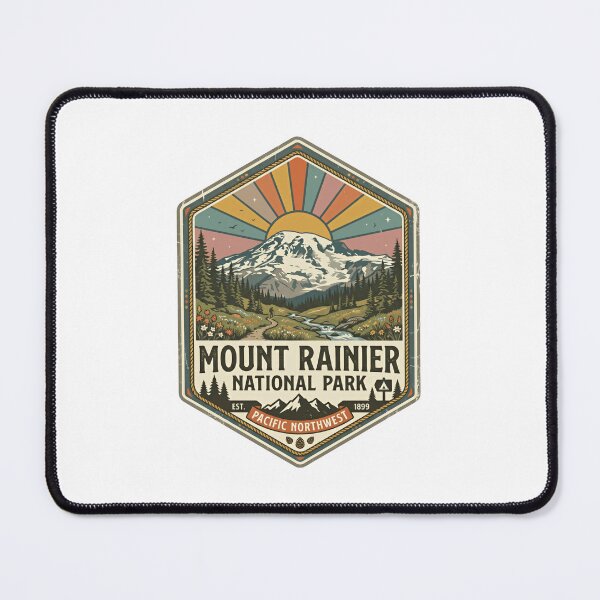 Item preview, Mount Rainier National Park Pacific Northwest Hiking Adventure designed and sold by Simsimah26Parks.