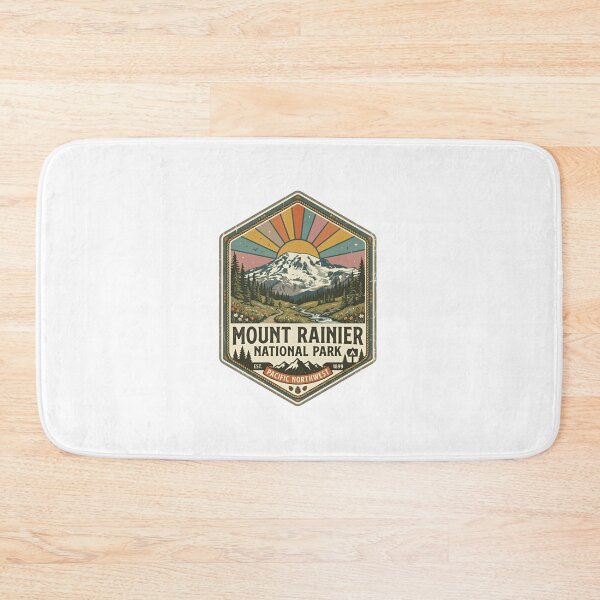 Item preview, Mount Rainier National Park Pacific Northwest Hiking Adventure designed and sold by Simsimah26Parks.