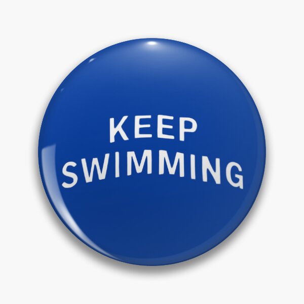 Item preview, Minimalist BTS Keep Swimming Arc Typography designed and sold by moamaxshop.