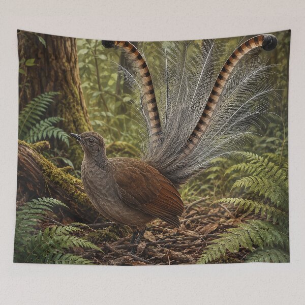 Item preview, Superb Lyrebird Forest Display designed and sold by Pixel Junkies Studio.