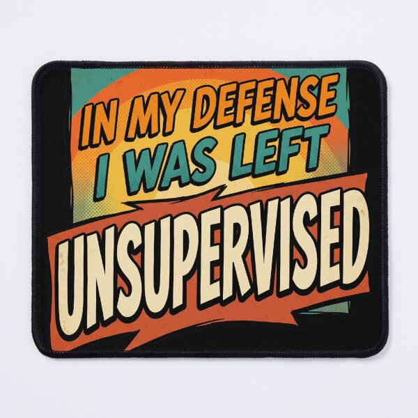 Item preview, In My Defense I Was Left Unsupervised Vintage Comic designed and sold by Vermanartist.