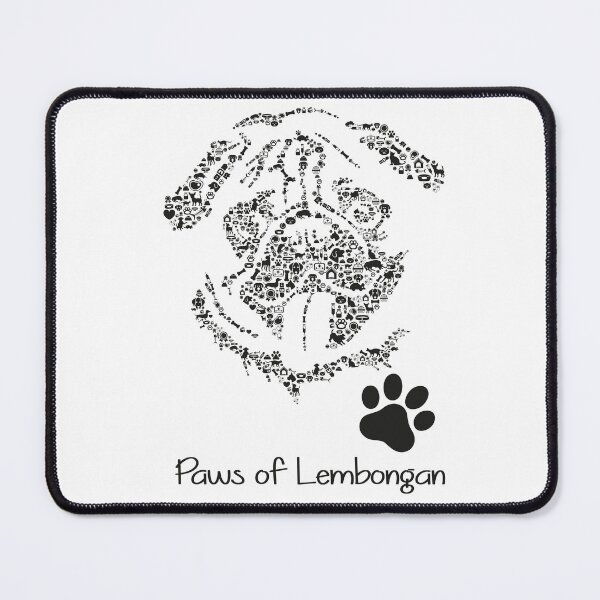 Item preview, PAWS of Lembongan - Animal Rescue Tee - Pug BK designed and sold by maroosh2026.