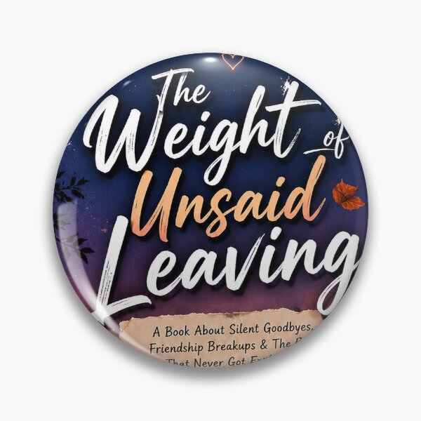 Item preview, "The weight of Unsaid Leaving" | E-book | Cover page designed and sold by PriyaShyamJu.