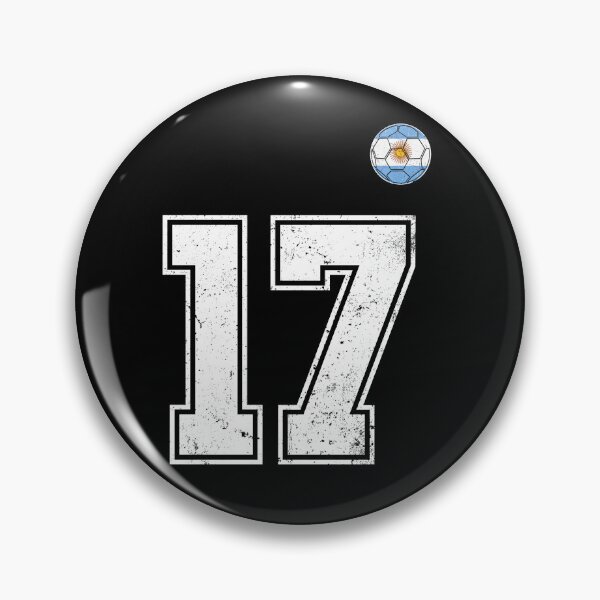 Artikelvorschau, Argentiniens Flaggenfußballfan Nr. 17 entworfen und verkauft von RoyesButler.