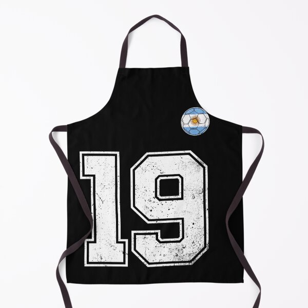 Item preview, Number 19 Argentina Flag Football Fan designed and sold by RoyesButler.