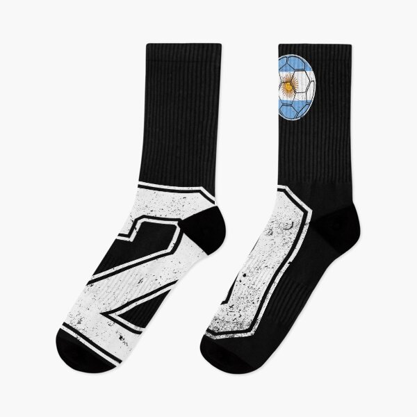 Item preview, Number 19 Argentina Flag Football Fan designed and sold by RoyesButler.