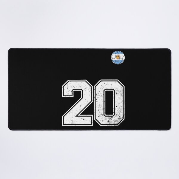 Item preview, Number 19 Argentina Flag Football Fan designed and sold by RoyesButler.