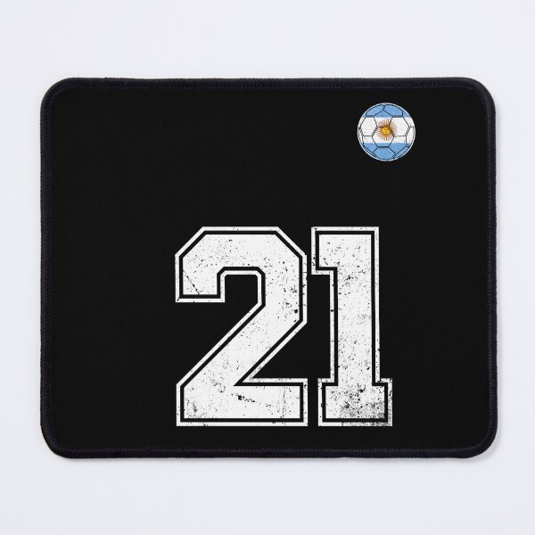 Item preview, Number 21 Argentina Flag Football Fan designed and sold by RoyesButler.