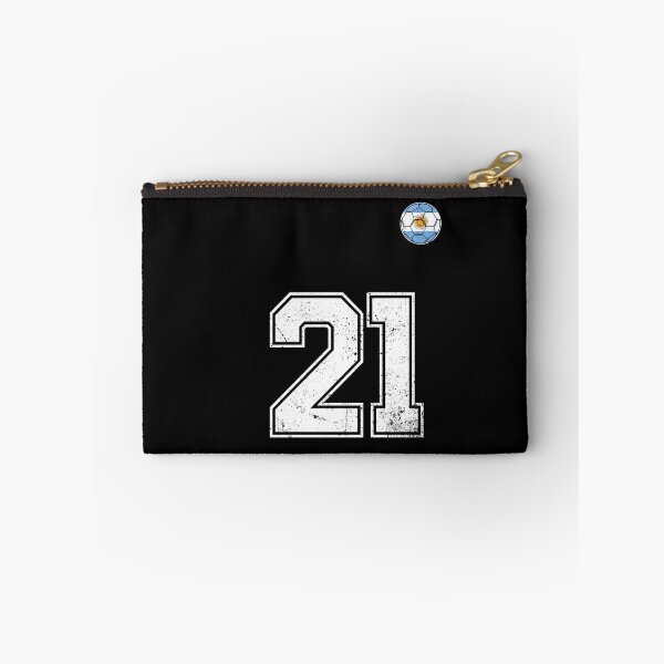Item preview, Number 21 Argentina Flag Football Fan designed and sold by RoyesButler.