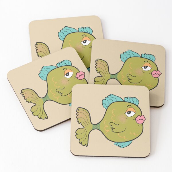 Item preview, Chonky the Tropical Fish designed and sold by yellowflowerhut.