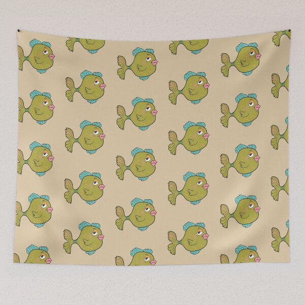 Item preview, Chonky the Tropical Fish designed and sold by yellowflowerhut.