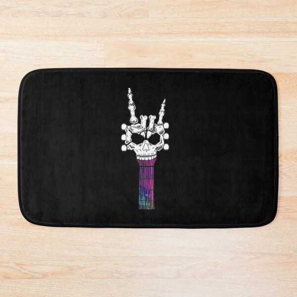 Item preview, Skeleton Skull Guitar Heavy Metal Fan Gift for Guitar Lovers designed and sold by Say It With Ink.