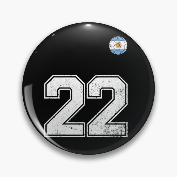 Item preview, Number  Argentina Flag Football Fan designed and sold by RoyesButler.