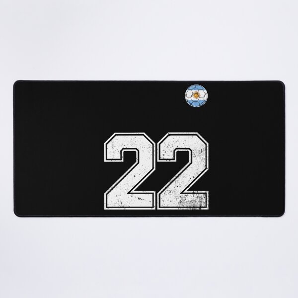 Item preview, Number  Argentina Flag Football Fan designed and sold by RoyesButler.