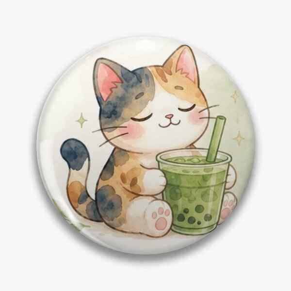Item preview, Sip of Matcha, Peace of Mind Lani Sticker｜Powered by Aloha Collection  designed and sold by LaniDigitalNook.