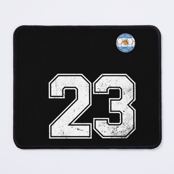 Item preview, Number 23 Argentina Flag Football Fan designed and sold by RoyesButler.