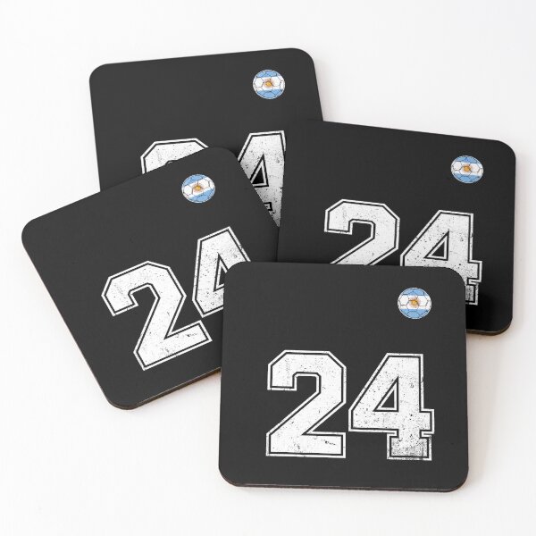 Item preview, Number 24 Argentina Flag Football Fan designed and sold by RoyesButler.