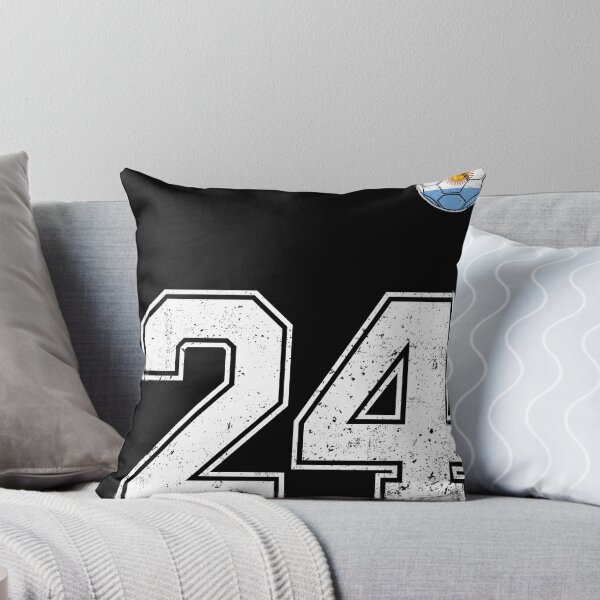 Item preview, Number 24 Argentina Flag Football Fan designed and sold by RoyesButler.
