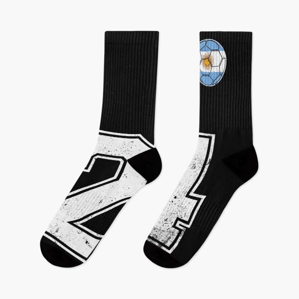 Item preview, Number 24 Argentina Flag Football Fan designed and sold by RoyesButler.