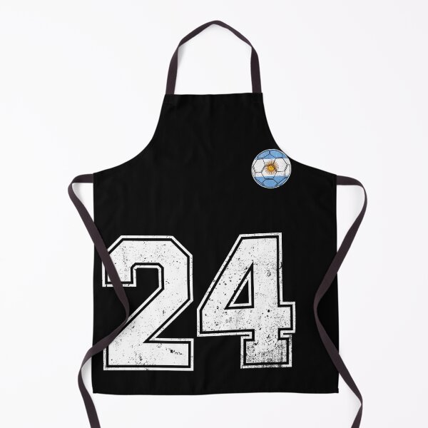 Item preview, Number 24 Argentina Flag Football Fan designed and sold by RoyesButler.