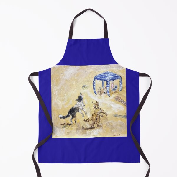 Item preview, Dogs Playing at the beach designed and sold by Liz HL Art Shop.