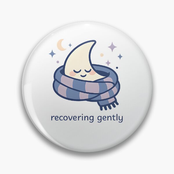 Item preview, Recovering Gently Minimal Moon Design designed and sold by Naviora.