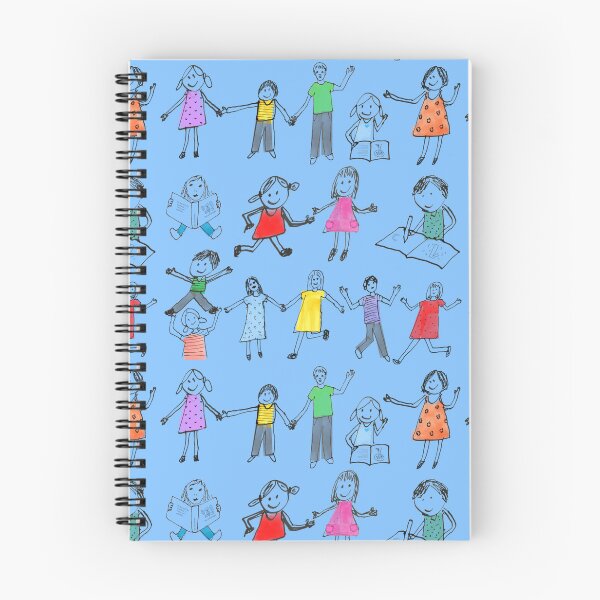 Item preview, Happy Kids pattern hand drawn designed and sold by Boy and Belugee.
