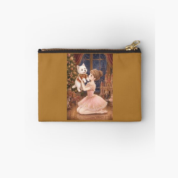 Item preview, Ballerina & Westie — The Nutcracker | Anime Watercolor Illustration designed and sold by ballerinadogs.