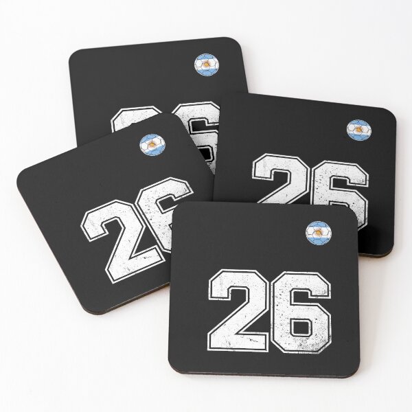 Item preview, Number 26 Argentina Flag Football Fan designed and sold by RoyesButler.