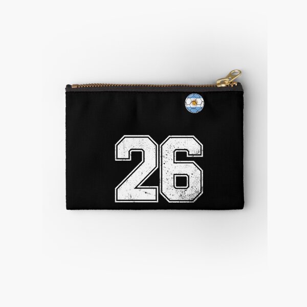 Item preview, Number 26 Argentina Flag Football Fan designed and sold by RoyesButler.