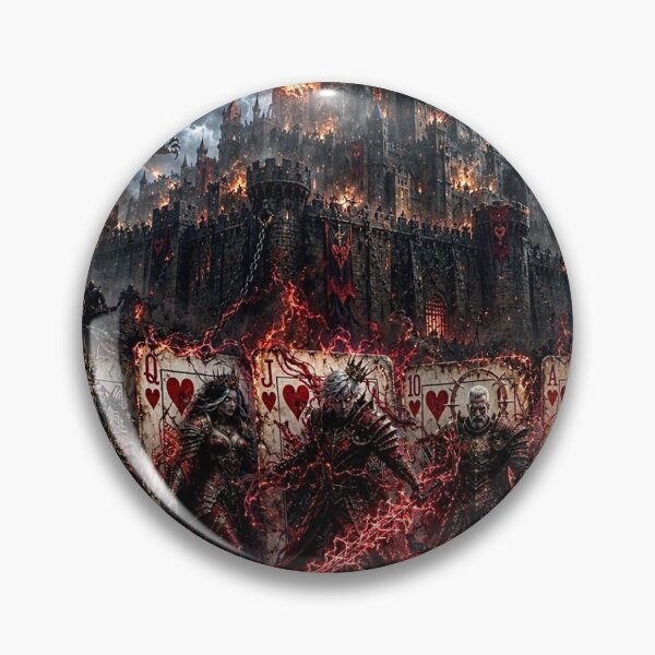 Item preview, HOUSE OF HEARTS-SCORCHED EARTH  designed and sold by KRYPTO-KHAT.