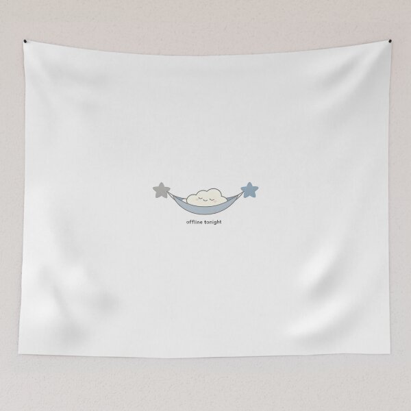 Item preview, Offline Tonight Minimal Cloud Aesthetic Design designed and sold by Naviora.