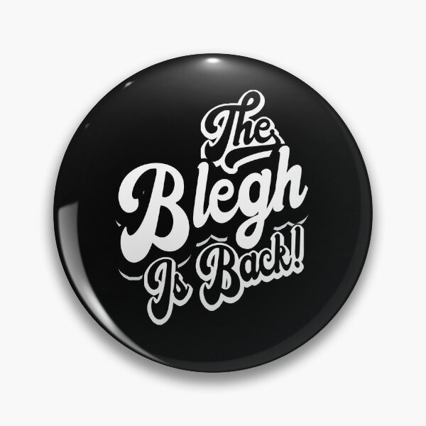 Item preview, The Blegh Is Back Funny Metalcore Fan Gift for Heavy Music Lovers designed and sold by Say It With Ink.