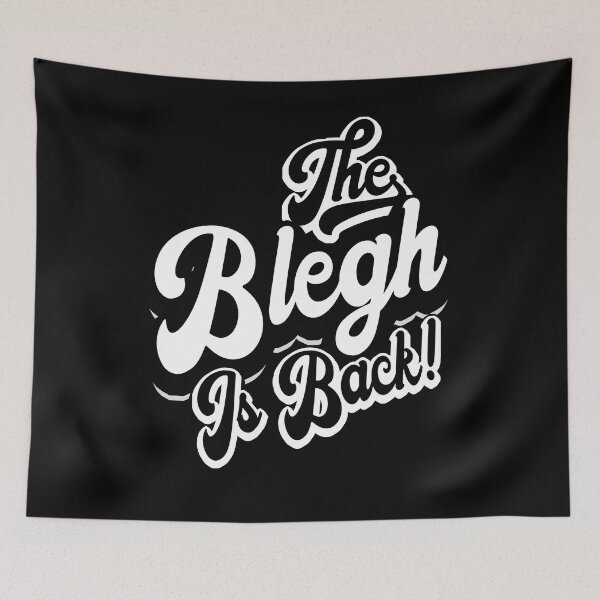 Item preview, The Blegh Is Back Funny Metalcore Fan Gift for Heavy Music Lovers designed and sold by Say It With Ink.