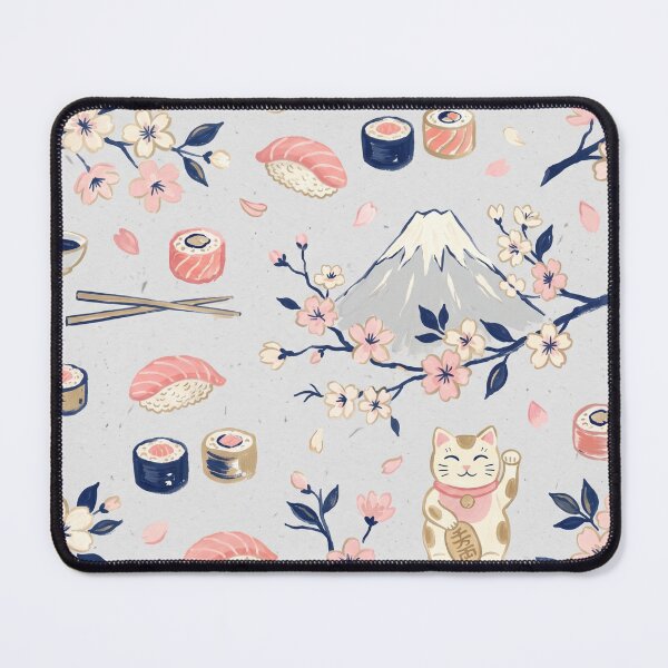 Item preview, Japan Fuji Shushi Cherry blossom Handmade Pattens designed and sold by Siam Soul Studio.
