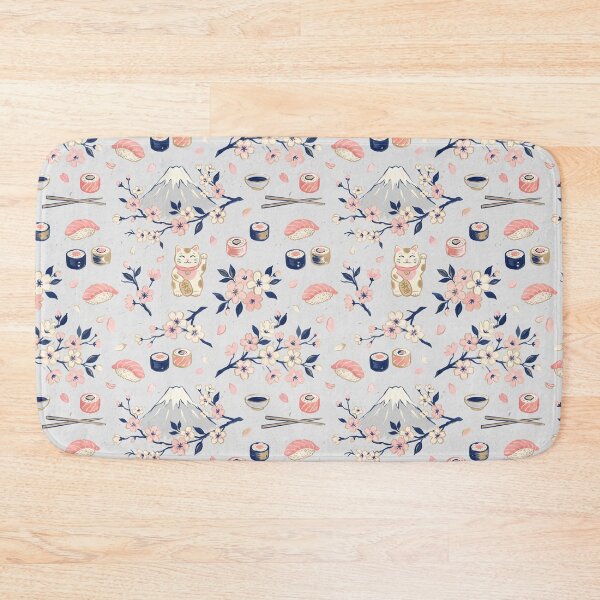 Item preview, Japan Fuji Shushi Cherry blossom  Handmade Pattens designed and sold by Siam Soul Studio.